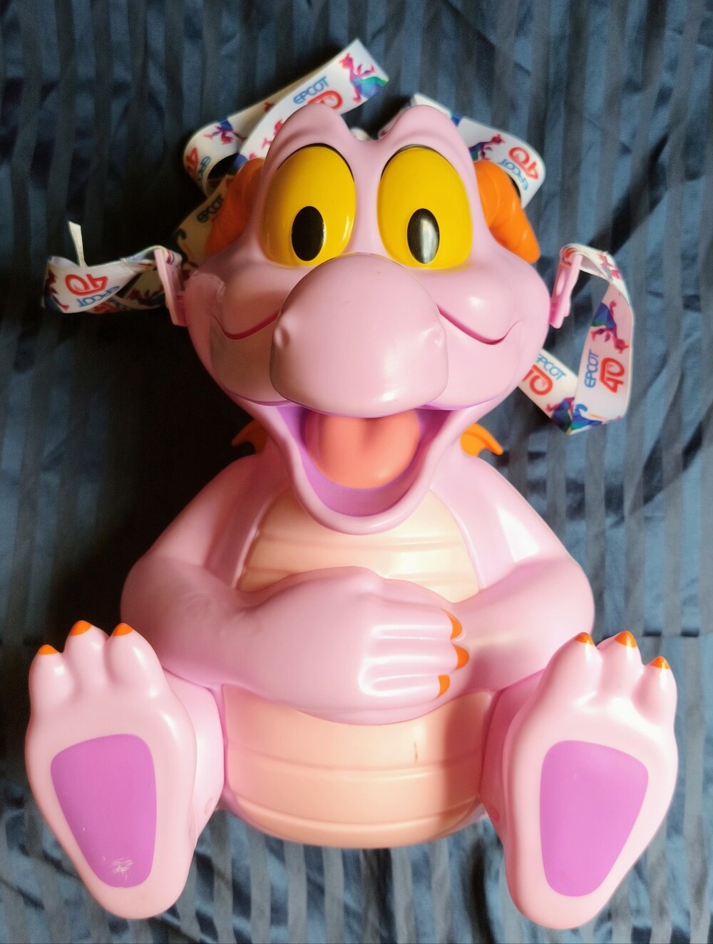 Disney Purple Figment Snack/Storage Case *Has Flaws*
